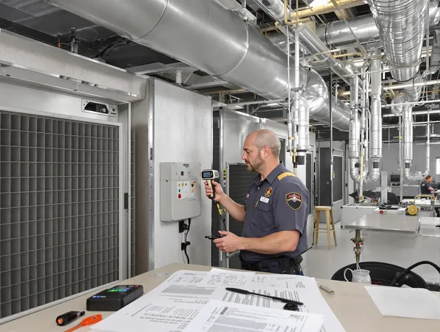 Professional filter system inspection by Westborough Air Duct Cleaning in Westborough